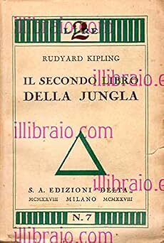 Secondo libro della jungla - libro,