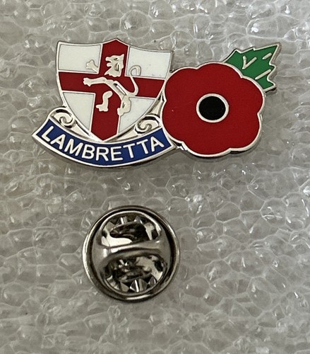 Very rare lambretta enamel - lambretta,