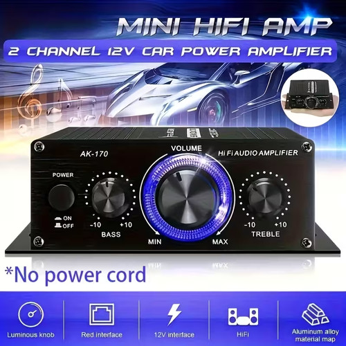 Mini amplificatore potenza - amplificatore, di