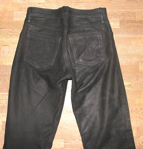 Uomo jeans pelle - in, pelle/pantaloni