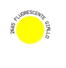 smalto giallo fluorescente