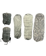 Set di 5: US Military 2 sacchi a pelo intermedi e pattuglia + copertura bivacco + 2 sacchi