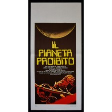 locandina IL PIANETA PROIBITO forbidden planet walter pidgeon wilcox B198
