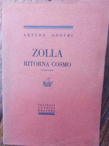 Arturo onofri zolla ritorna - onofri,