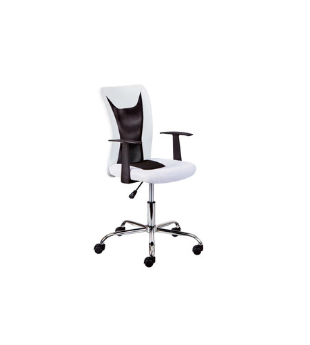 Poltroncina ufficio bianca con - poltroncina,