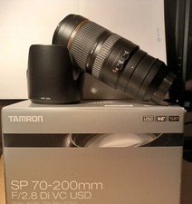 Tamron 70-200 F2.8 VC USD come nuovo. nessun segno di usura