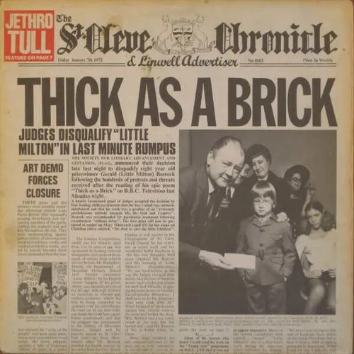 Jethro tull thick a - lp,