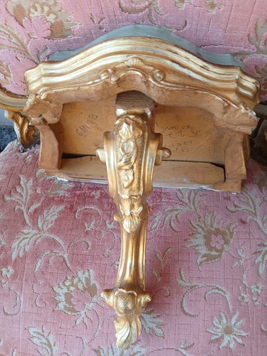 Piccola console dorata - piccola,