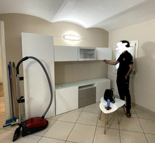 Parete tv scomponibile Ikea (anta credenza + mobile tv + pensile)