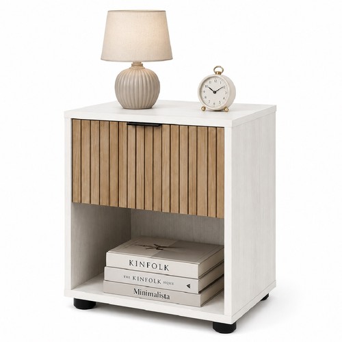 Comodino legno cassetto e - in,