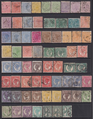 Queensland 1882 1907 - qv, gamma