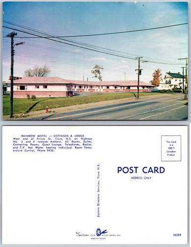 Cartolina rainbow motel - rainbow,