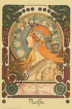 Alphonse Mucha's Zodiac Art