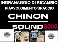 ★INGRANAGGIO DI RICAMBIO (RIAVVOLGIMENTO) 1x CINEPROIETTORE CHINON SOUND 8000★