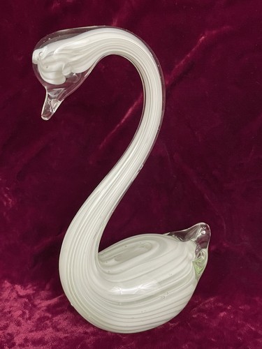 Cigno vetro soffiato - cigno,
