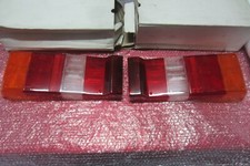 AUTOBIANCHI Y10 Y 10 COPPIA PLASTICHE FANALE FANALINO POSTERIORE REAR LAMPS LENS