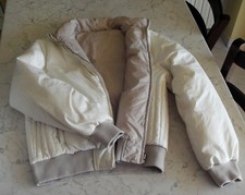 GIUBBOTTO GIUBBINO DONNA NORTH SAILS REVERSIBILE COLORE PANNA E BEIGE TAGLIA L