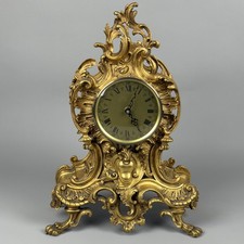 Antico Orologio Da Camino In