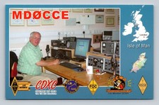 Ham Radio QSL MD0CCE Isola di Man 2010 Yaesu FTDX9000D CW Contatto