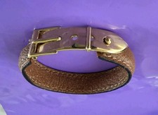 Bracciale Gucci in pelle con