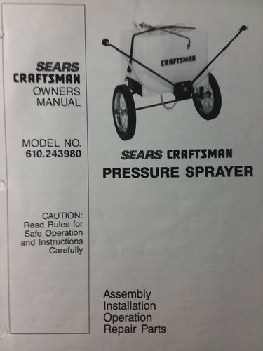 Pompa sears spruzzatore - sears,