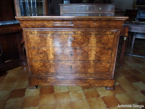 Cassettone radica noce - in,