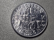 San marino 100 - lire, 1978