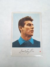 FIGURINA CARTONATA EDI - CALCIOCAMPIONI 1962-63 *LORENZO BUFFON* INTER - SIGNED