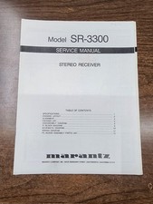 Manuale di servizio Marantz