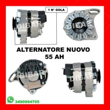 ALTERNATORE NUOVO 55AH FIAT PANDA 1100  TREKKING 4X4 '91 KW37 CV50 156C.046 245