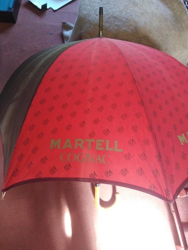 Vtg martell cognac - cognac, umbrella