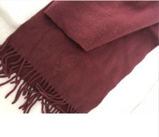 VINTAGE-FENDI SCIARPA BORDEAUX