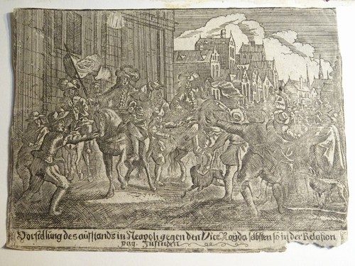 Scuola tedesca xvii - xvii, incisione
