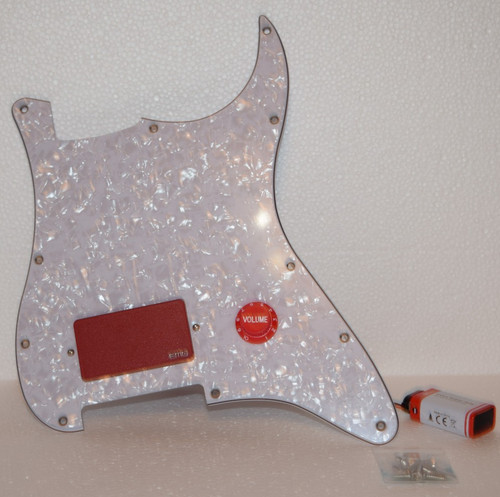 Emg red active humbucker - active,