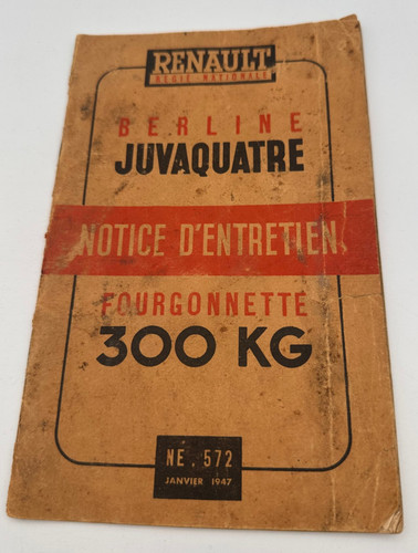 Renault berline juvaquatre - berline,