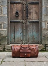 Borsa in pelle capra viaggio