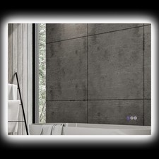 HOMCOM Specchio Bagno LED