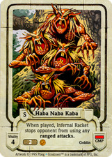 Haba Naba Kaba - Limited Edition - Guardians CCG
