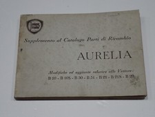 LANCIA AURELIA B10-B50-B21-B20 CATALOGO PARTI DI RICAMBIO 1951