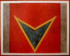 SOL LEWITT litografia/fototipia del 1984 titolata 'SETTE STELLE'  (rif. 39)