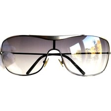 occhiali da sole GIORGIO ARMANI 281/S sunglasses vintage oval mask silver wrap