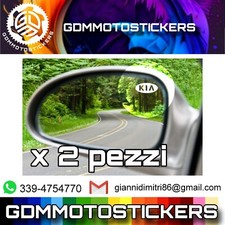 Coppia Adesivi Traslucidi Per