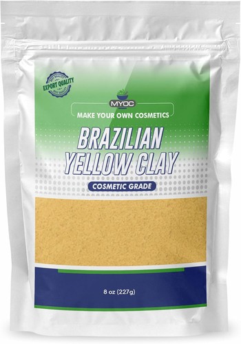 Brazilian yellow clay 8oz - yellow,