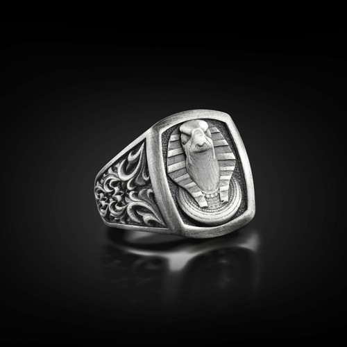 Anello uomo argento - anello,