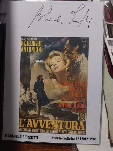 Giorgio ferzetti autografo - giorgio,