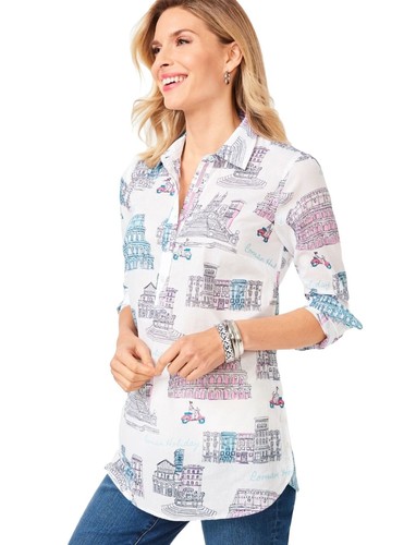 Camicia talbots popover - talbots, m