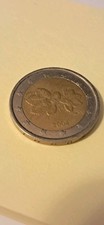 Moneta 2 Euro Finlandia Del 2004 Con Fiori Di Lampone Antichi