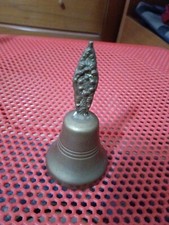 Campanello In Ottone Rame Ferro Vintage Da Scrivania 
