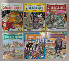 STURMTRUPPEN ed. Comic Art 1985 Collana completa nn. 1/6