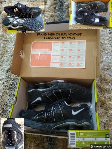 New box rare mens nike - new, shox